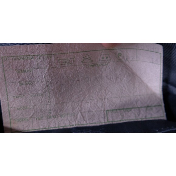 MANI Vintage Sport Coat Suit Jacket Men Size 40S Striped  Two Button - Picture 12 of 15